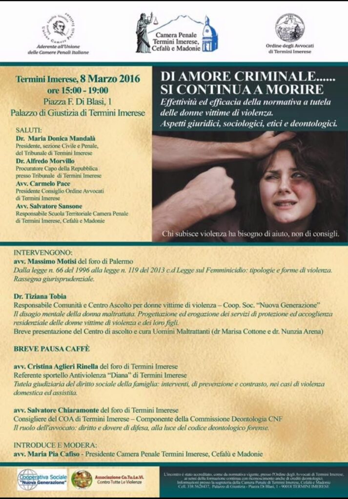 Di amore criminale… si continua a morire