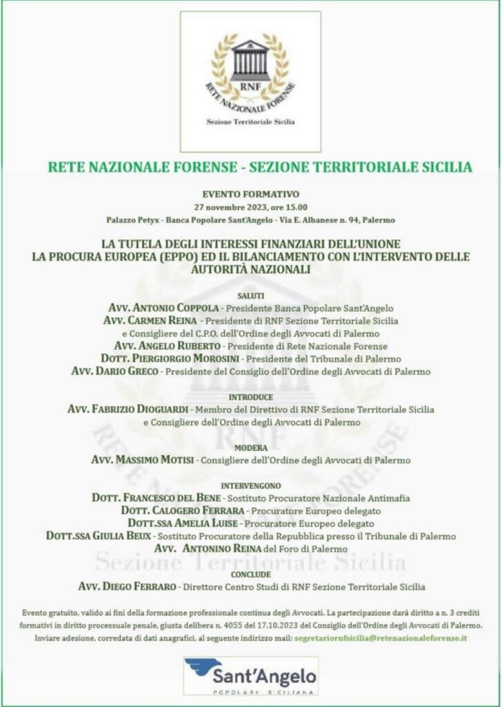 La tutela degli interessi finanziari dell’Unione: la Procura Europea (EPPO) e il bilanciamento con le autorità nazionali